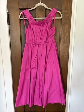 Maeve Hot Pink Sleeveless Girls' Sundress